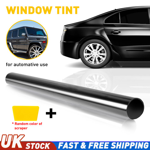 Medium black window tint - window, film