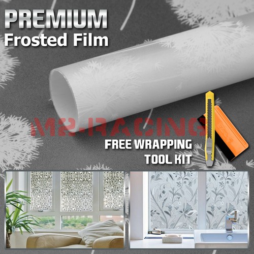 X36 frosted film glass - 12"x36",
