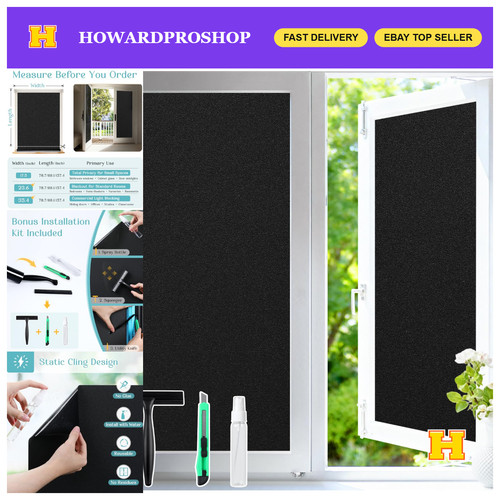 Blackout window privacy film - blackout,